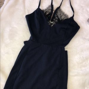 Lulus Navy Blue Dress